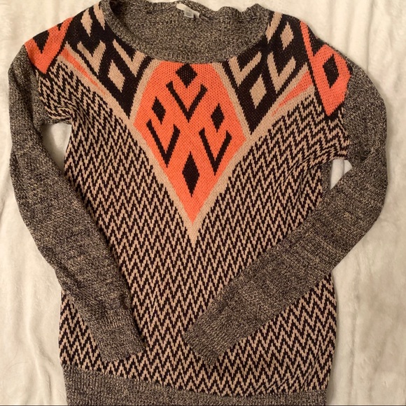 👚 URBAN OUTFITTERS ECOTE CHEVRON SWEATER knit - Picture 3 of 5